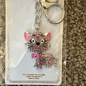 Pink Cat Key Holder